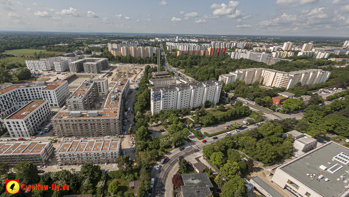 07.06.2023 - Graffiti am Karl-Marx-Ring in Neuperlach
